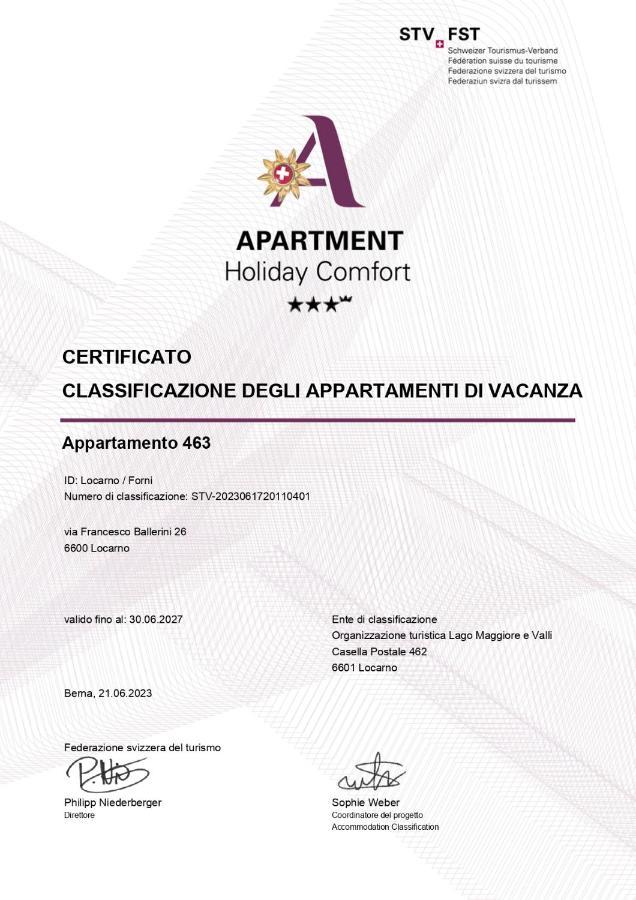 Appartamento 2,5 Con Piscina Nel Cuore Di Locarno 463 Luaran gambar